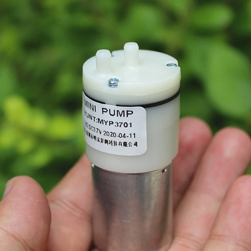 Микро вакуумный насосный воздушный насос постоянного тока 3V-5V 3 7 V Мини 370 мотор