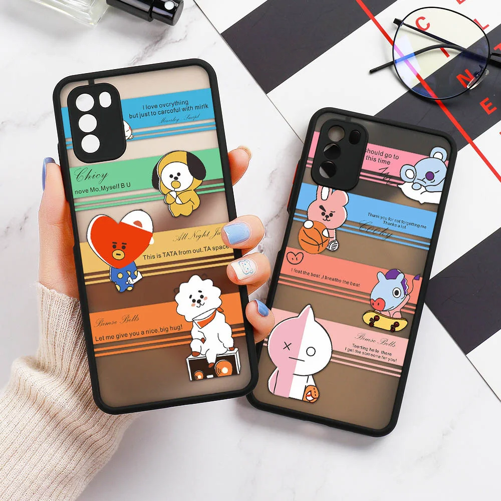 

Cartoon Hard PC Phone Case For Xiaomi Redmi Note 9 9s 8 7 Pro 9A 9C 9T Mi 11 Lite Ultra Poco X3 NFC F3 M3 X3 Pro Covers Capa Bag