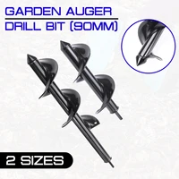 90mm garden planting machine drill bit post post hole digger earth auger hole digger tool fence borer garden auger yard tool