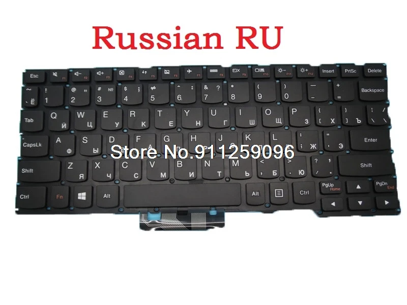 Клавиатура для ноутбука Lenovo YOGA 2 11 Россия Великобритания 25214392 25214422 25214451 9Z.N9ZST.A0R