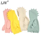 Детская одежда, свитер с капюшоном с динозавром, флисовый милый свитер с капюшоном для косплея, Новинка весна-осень 2021, одежда для мальчиков и девочек