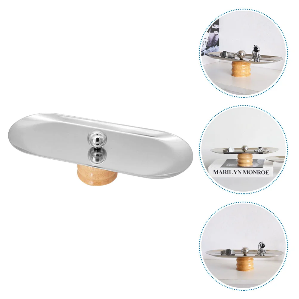 

1Pc Multipurpose Storage Tray Oval Jewelry Holding Tray Sundries Storage Tray
