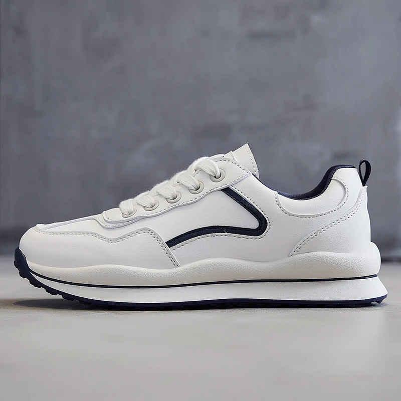 

Platform White Women's Sneakers Fashion Wedge Ladies Vulcanized Shoes Trend Korean Sport Casual Moccasins Girl Female Canvas
