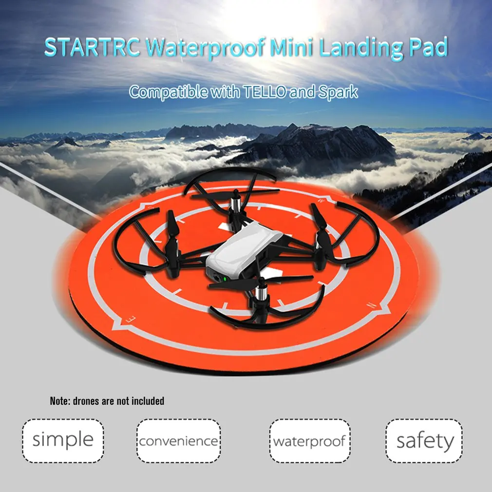 

STARTRC Portable Waterproof 56cm Drone Parking Apron Fast-fold Landing Pad Take Off Landing Station for Spark for MAVIC MINI