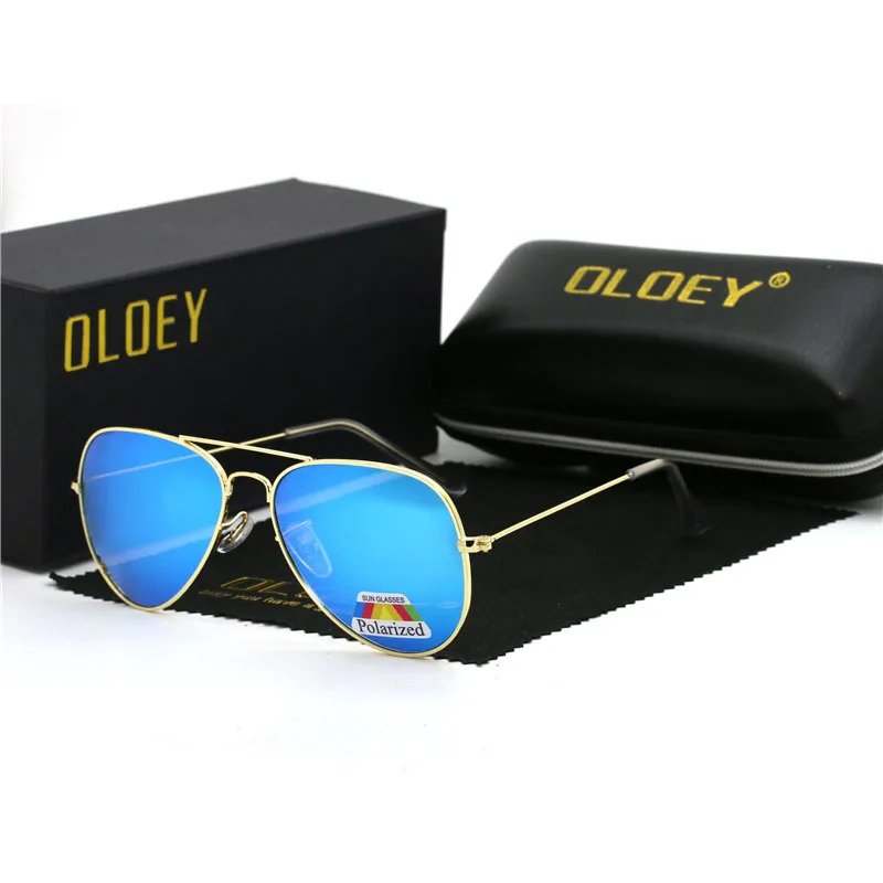 Брендовые поляризационные солнцезащитные очки мужские новая мода защита глаз с