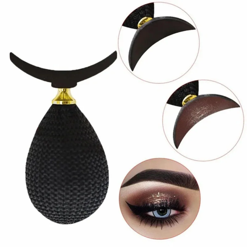 

Portable Eye Shadow Stamp Crease Silicone Eyeshadow Applicator Eye Cosmetic Makeup Tools Beauty Accessories for Women Girls