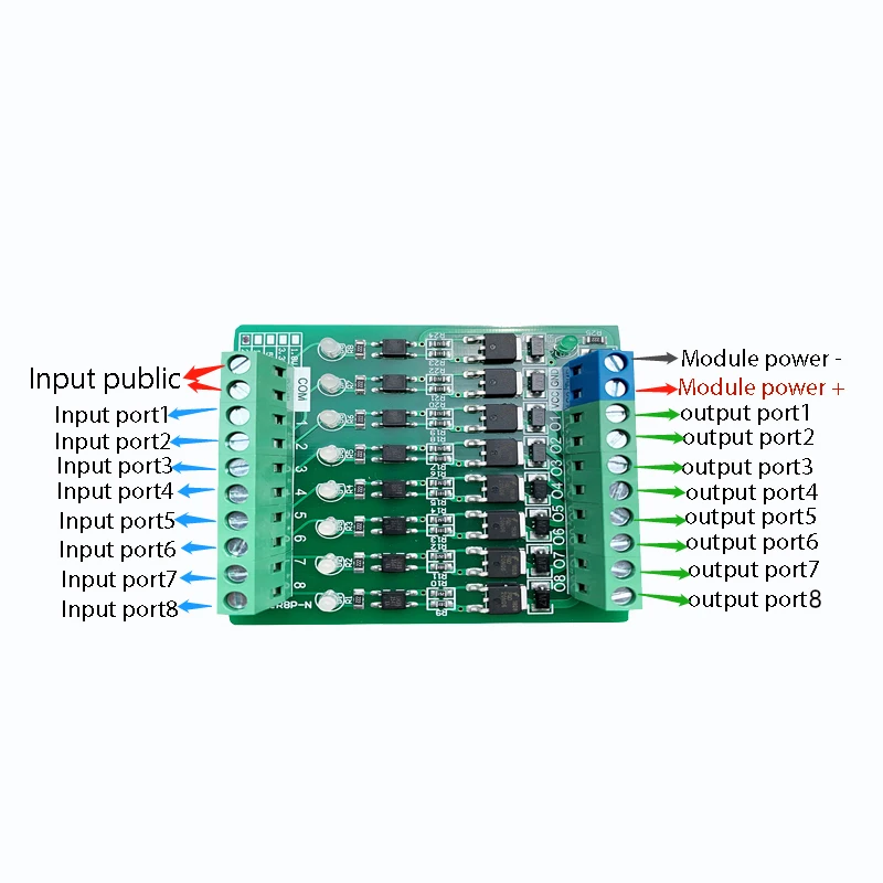 

1-40 channel PLC amplifier board solenoid valve hydraulic valve transistor power drive transistor PLC protection board
