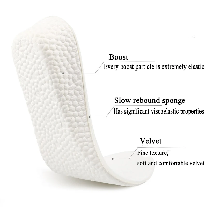 Стельки для увеличения роста амортизирующие стельки мягкие баскетбола дышащие