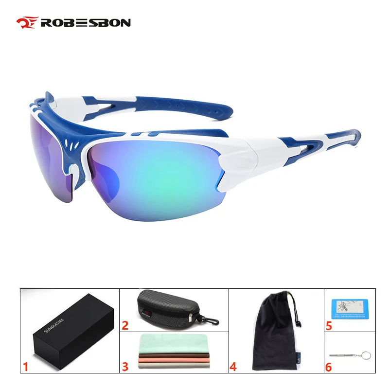 02 HD111 поляризованные велосипедные очки UV400 линзы велосипедные солнцезащитные очки мужские спортивные очки велосипедные очки с очками чехол - Цвет: 02