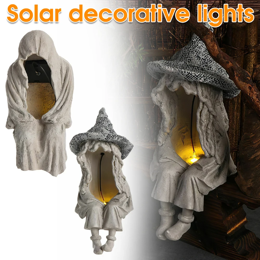 

Хэллоуин, призрак с фонариком, скульптура, Солнечная лампа, призрак, искусство, статуэтка ландшафта, газон, фигурка для дома, сада, украшение,...