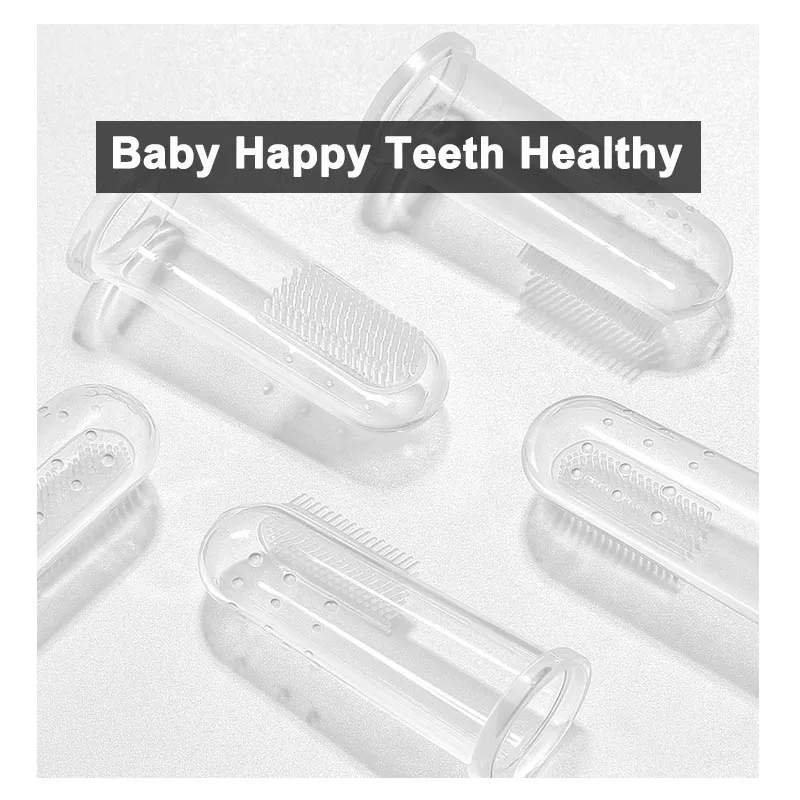 2 шт. Силиконовая зубная щетка для новорожденных уход за зубами резиновая