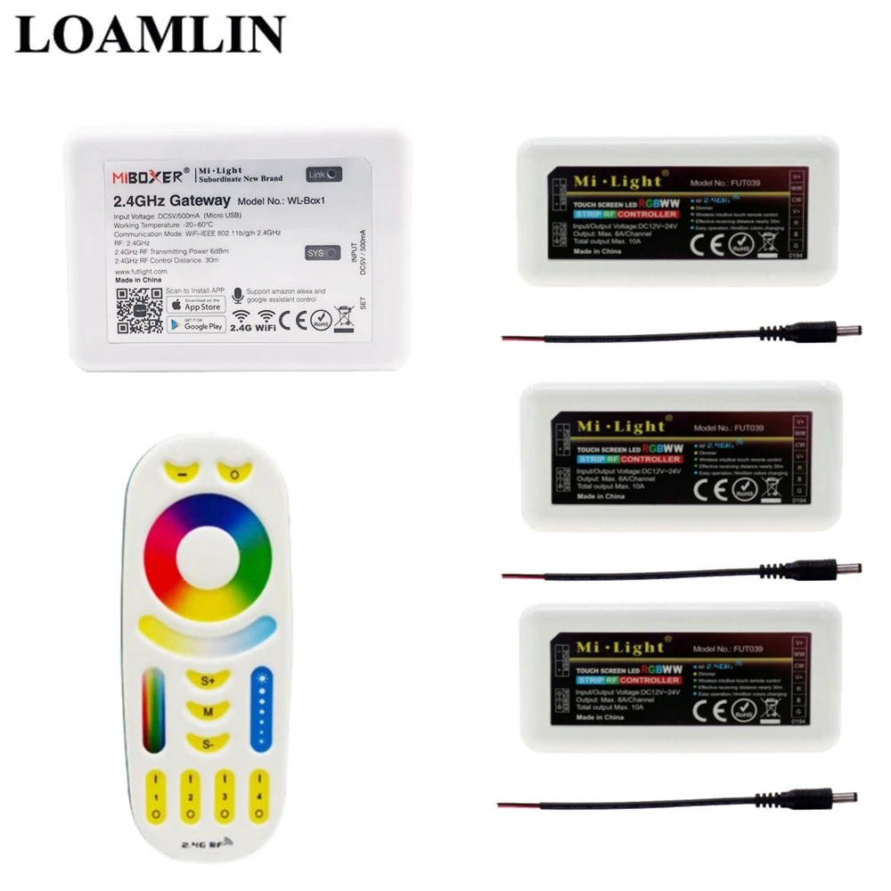 Светодиодный пульт управления 2 4G Wifi Ibox2 управление RGBWW Box Для RGB/RGBW/RGBWW/RGB + CCT