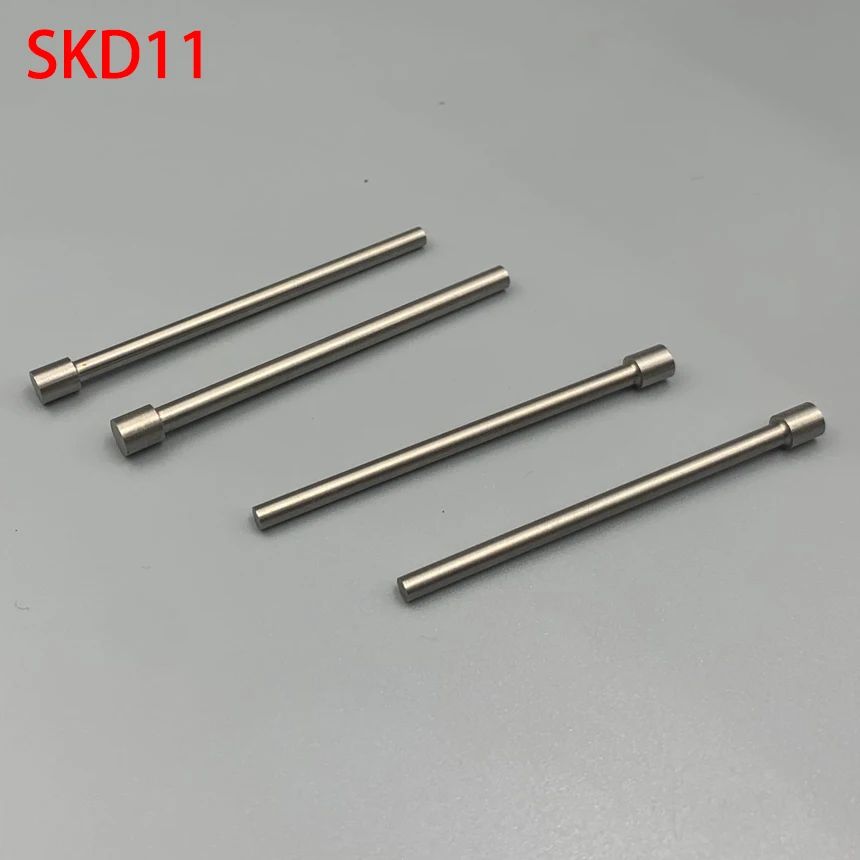 

8*40 8x40 8*50 8x50 8*60 8x60 8mm OD HRC60 T Shape Type SKD11 Press Die Component Straight Plastic Mold Ejector Punch Pin