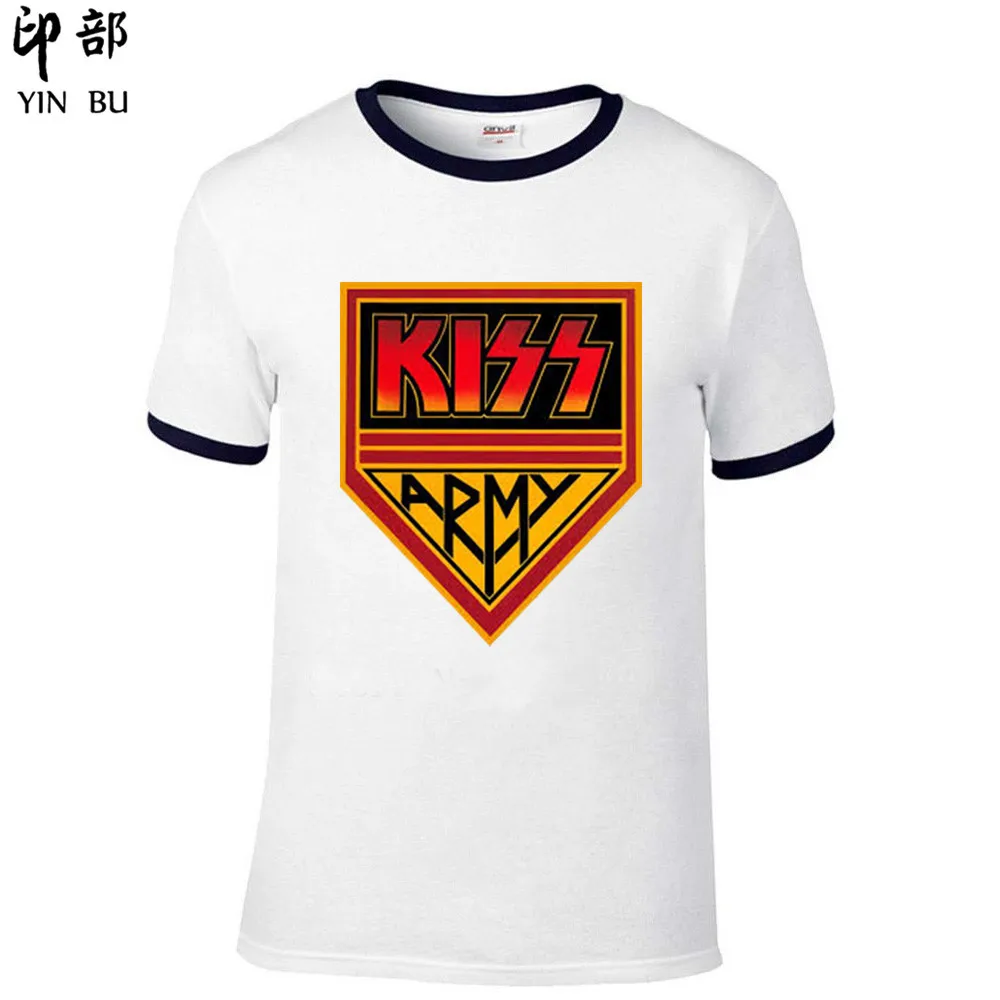 2020 KISS Gene Simmons Paul Stanley Eric Singer Thayer футболка крутые Топы хипстерские футболки band с