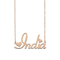 india name necklace custom name necklace for women girls best friends birthday wedding christmas mother days gift