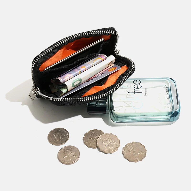 

Casual Short Purse For Men 2021 Women'S Clutch Bag Nylon Male Wallet Women'S Wallet Card Holder Coin Purses Portfel Damski