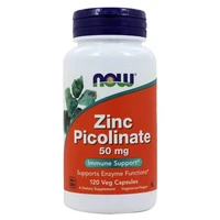 free shipping zinc picolinate 50 mg lmmune support enzyme functions 120 veg capsules