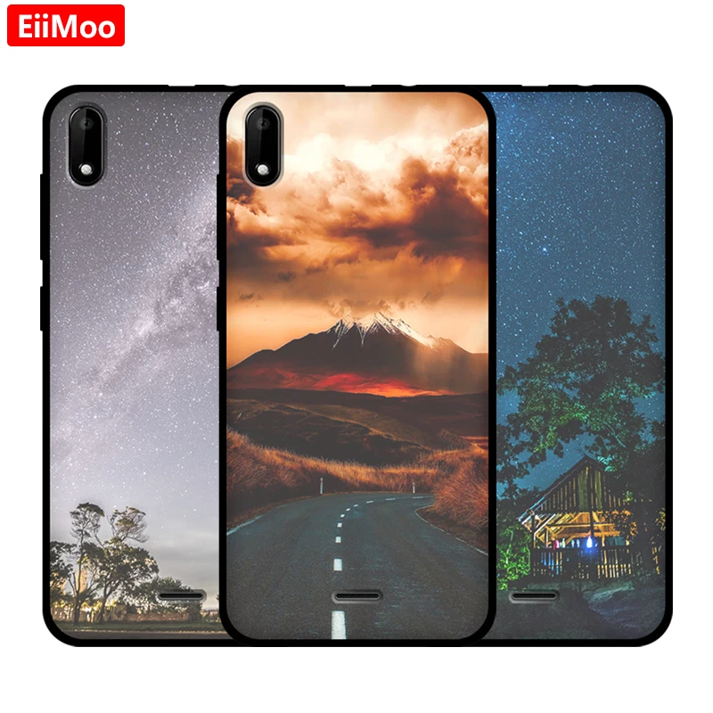 Мягкий ТПУ чехол EiiMoo для Wiko Y50 2019 5 0 дюйма Модный Тонкий силиконовый с рисунком Y 50