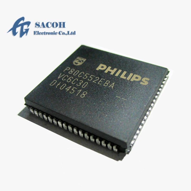 

1PCS New OriginaI P80C552EBA or P80C552EBB P80C552EFA P80C552EFB P80C552EHA P80C552EHB PLCC68 Single-chip 8-bit microcontroller
