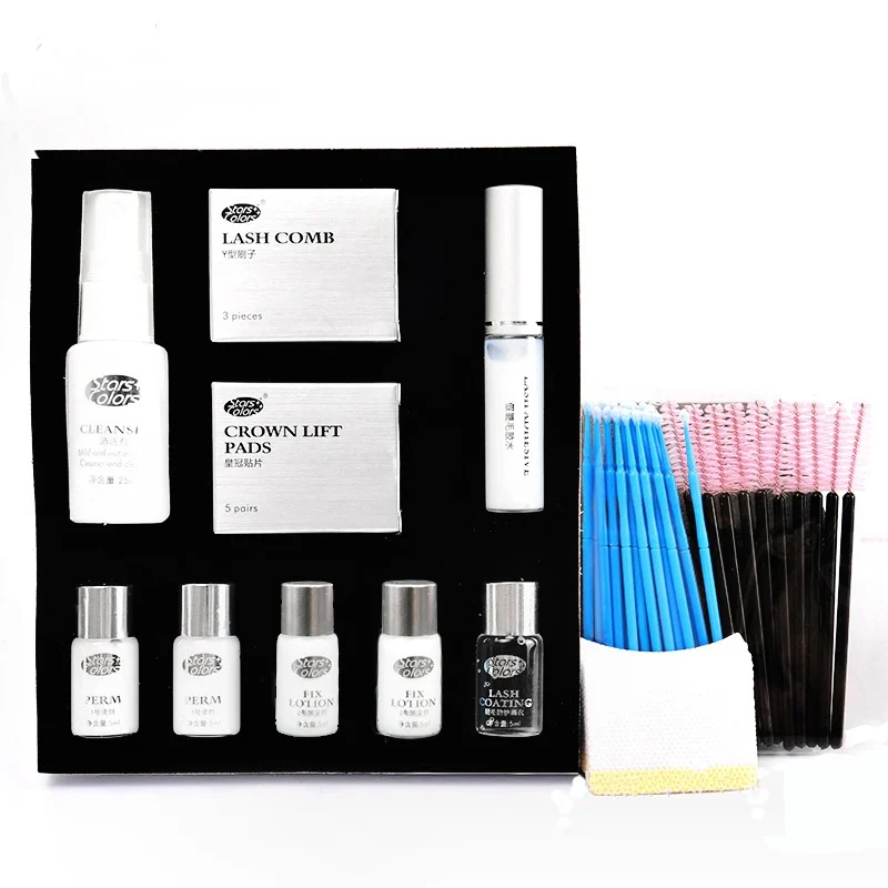 Быстрая завивка ресниц Лифт комплект макияж Набор для ламинирования Upgrated версия