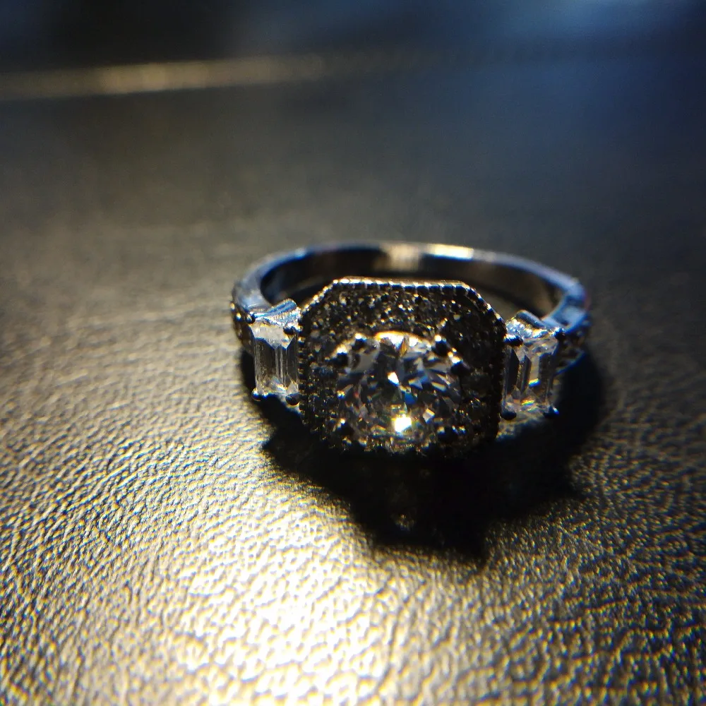 

Visisap Watch Style Rings for Men Women Dropshipping Ring AAA Cubic Zirconia Wedding Fashion Jewelry White Gold Color VSR227