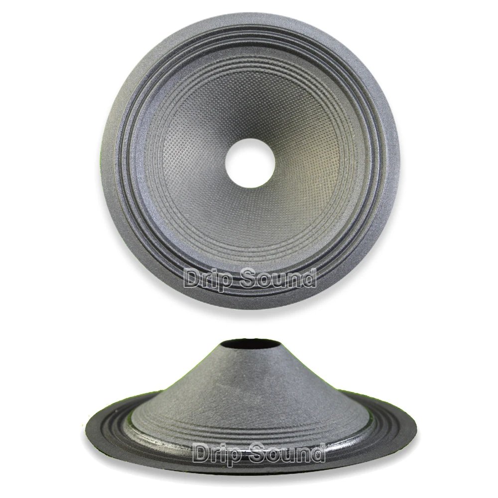 

2x 8" inch Speaker 3-Ring Cloth Edge Drup Paper Cone Basin Vibrating Diaphragm Woofer Repair Parts OD198mm/7.80" ID35.5mm/1.40"