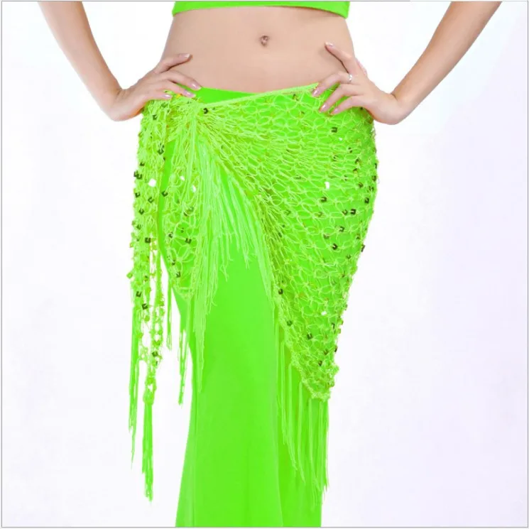 Костюм для танца живота пикантный сетчатый шарф вечеринки аксессуар с блестками