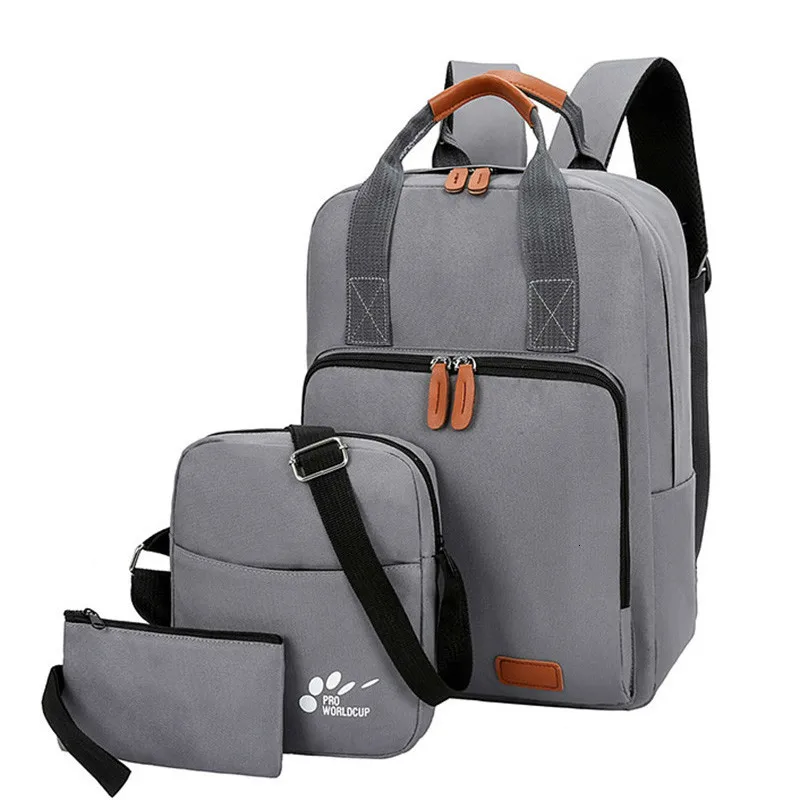 3 шт./компл. Молодежная школьная сумка для мальчиков рюкзаки водонепроницаемый