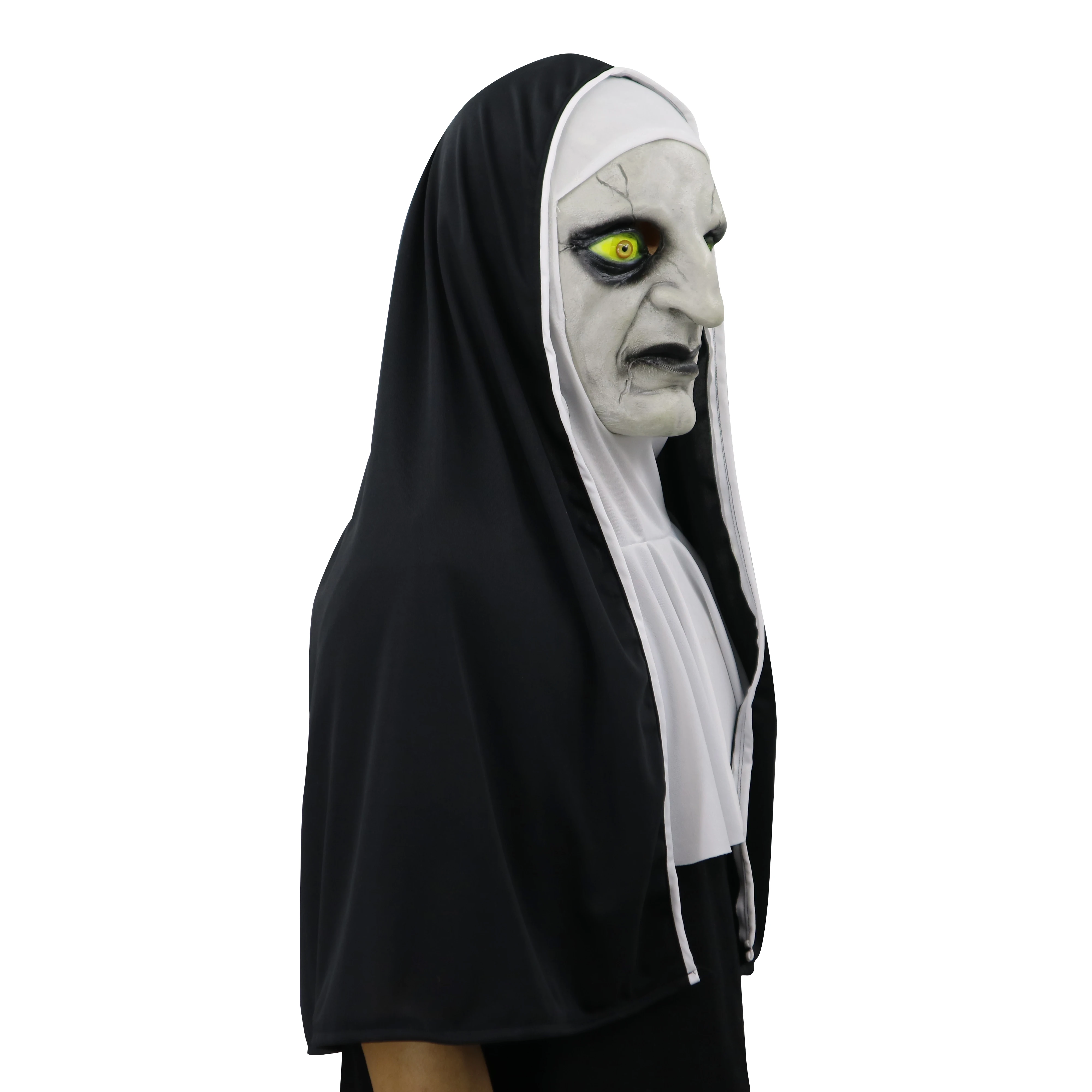 2019 ужасная маска монахини конюрный валак для косплея полная голова страшные