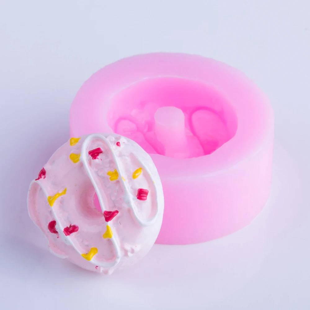 YF019 пончик силиконовая формочка для пончиков Миниатюрные Сладости десертные