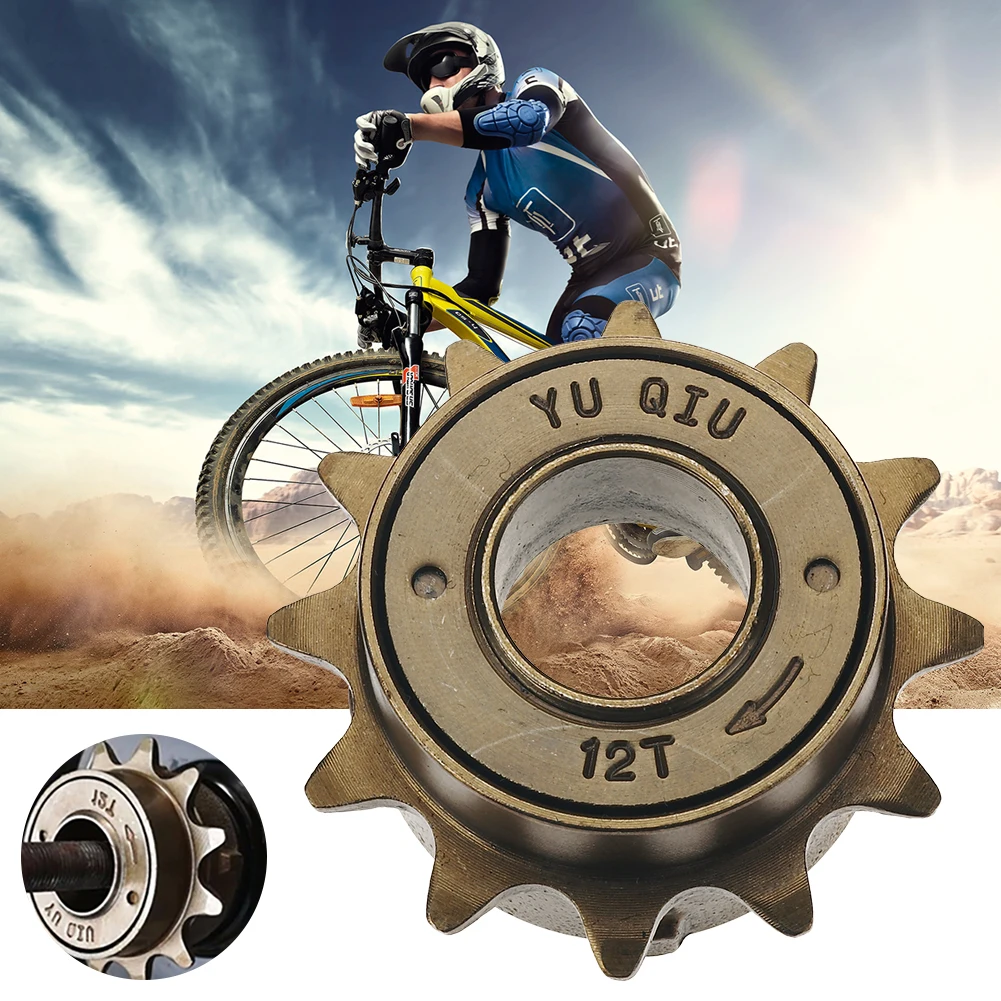 

Bicycle Single Speed Freewheel 12T/14T/16T/18T Freewheel Speed Sprocket Gear Metal 18/34mm Cycling BMX Bike Parts Accessories