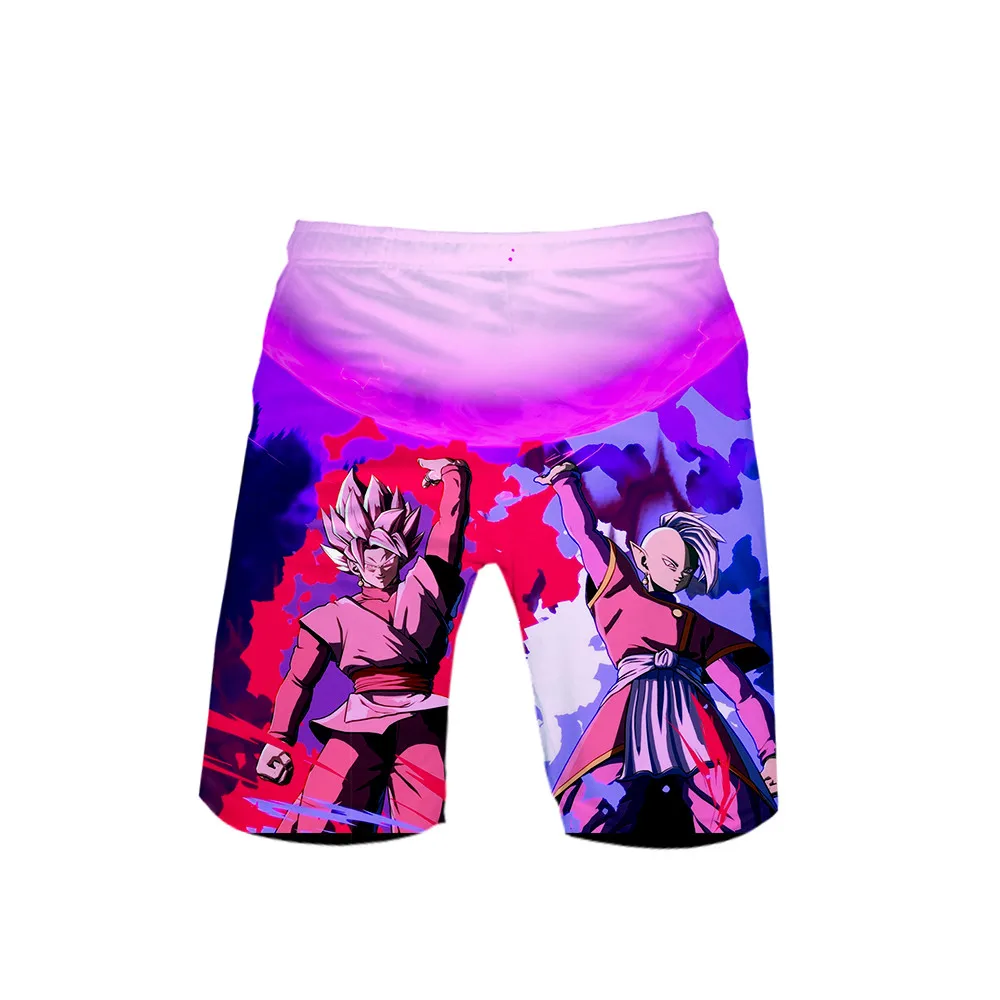 3D Dragon Ball Z одежда для плавания, Шорты для плавания, пляжные шорты, шорты для плавания, Шорты для плавания, мужские спортивные шорты для бега