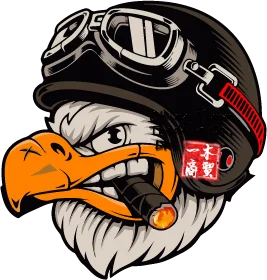 

car accessories Suitable for Vintage Racing Rat Fink Sticker Chopper off road wrangler jl