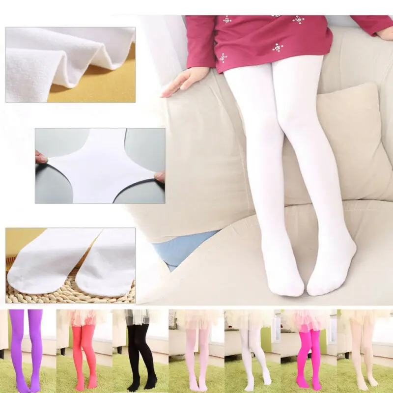 Pudcoco 2020 Brand New Baby Girl Kids Sweet Hosiery Pantyhose Ballet Dance Stocking Footed Tights |