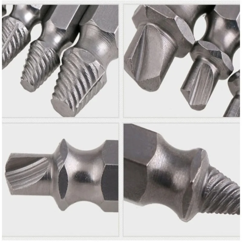 4 шт. буровой болт шпильки экстрактор S2 набор винтов для удаления поврежденный