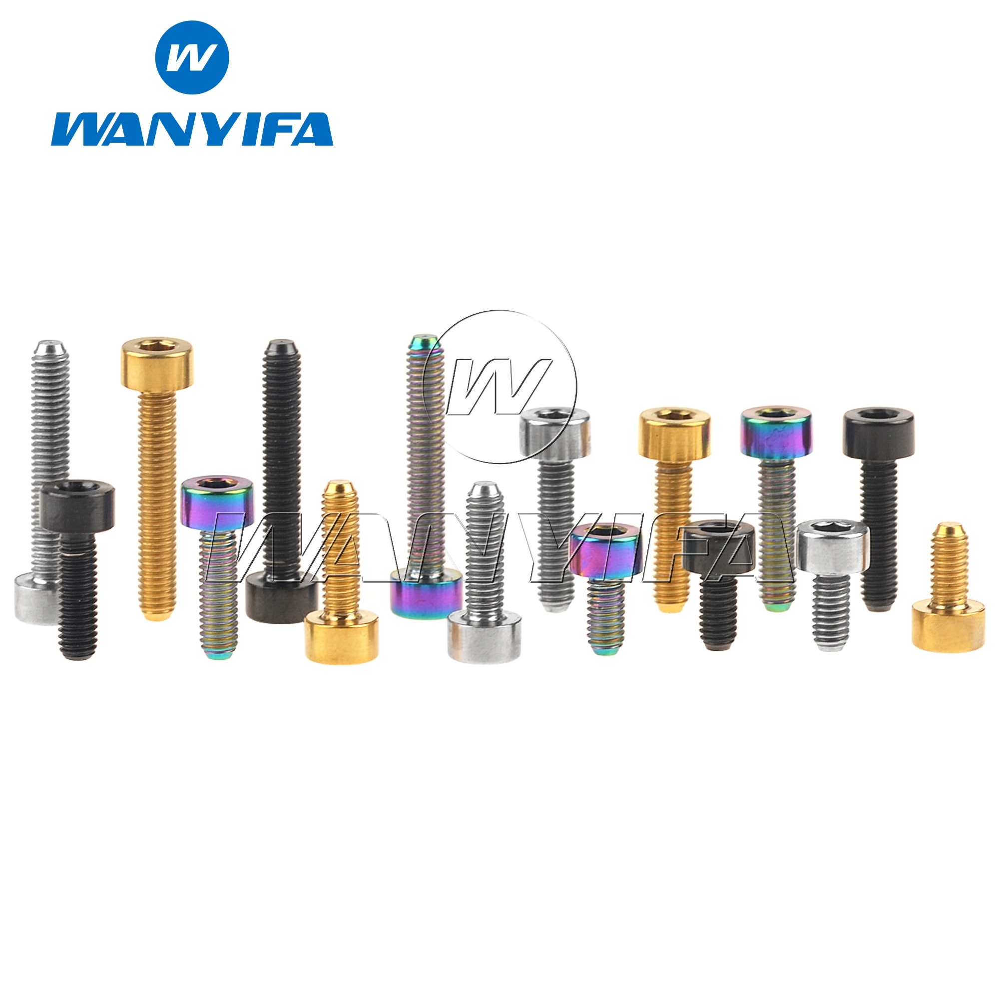 Титановый болт Wanyifa M3x 6 8 10 12 15 18 мм шестигранный ключ винты для стигмы авиационных