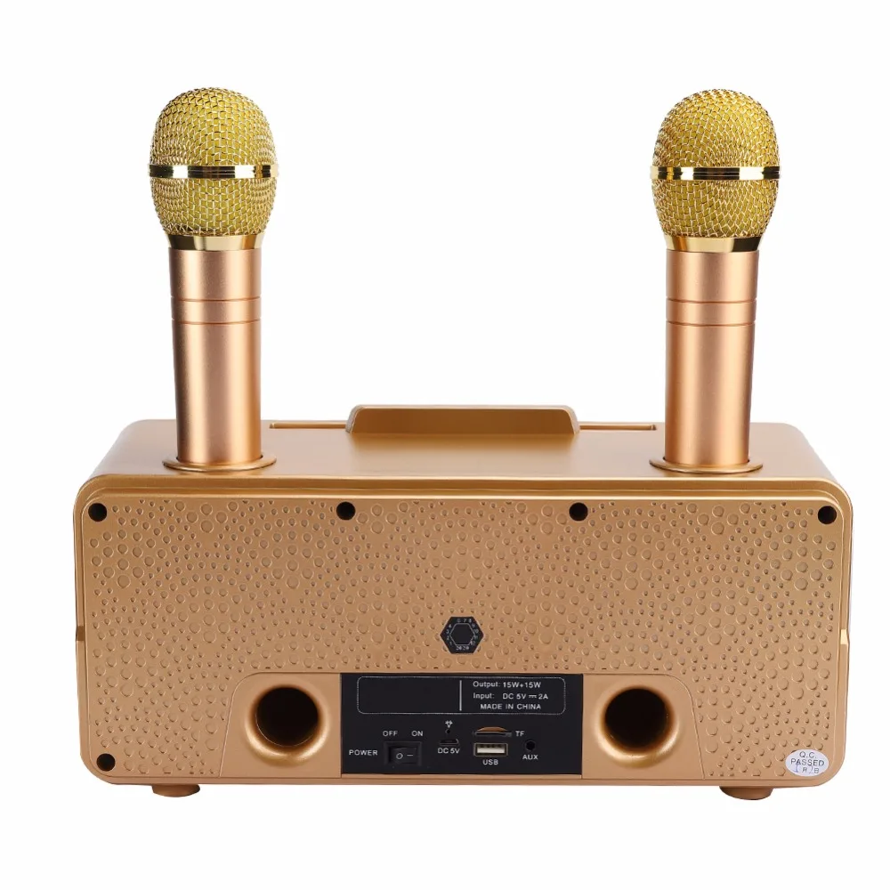 Беспроводной динамик SD309 портативная Bluetooth-Колонка для дома и караоке 30 Вт AUX-ТВ -