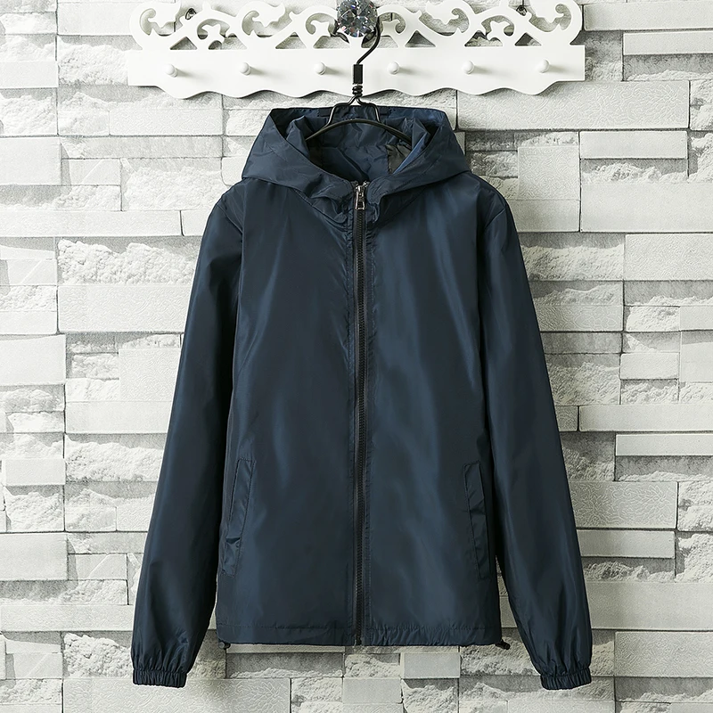 Женский ветрозащитный тренчкот с капюшоном свободный для улицы модель 2020