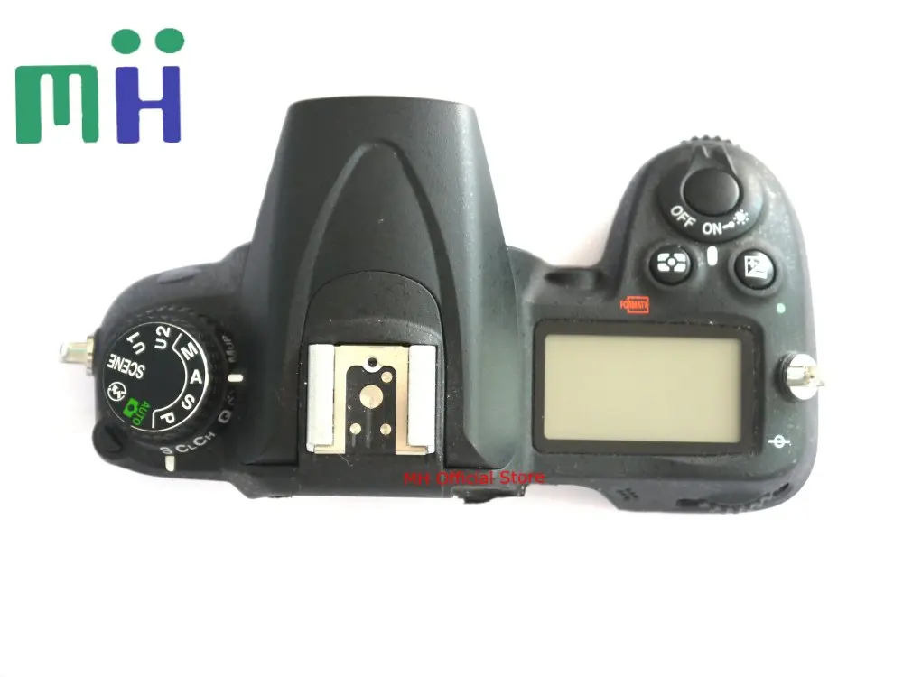 Оригинальная верхняя крышка D7000 со вспышкой ЖК панель Flex для камеры Nikon запасная