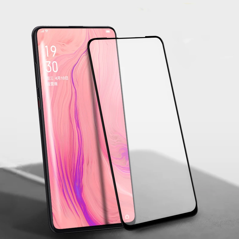 9H полное покрытие матовое закаленное стекло для OPPO Reno Z 10x Zoom защита экрана против