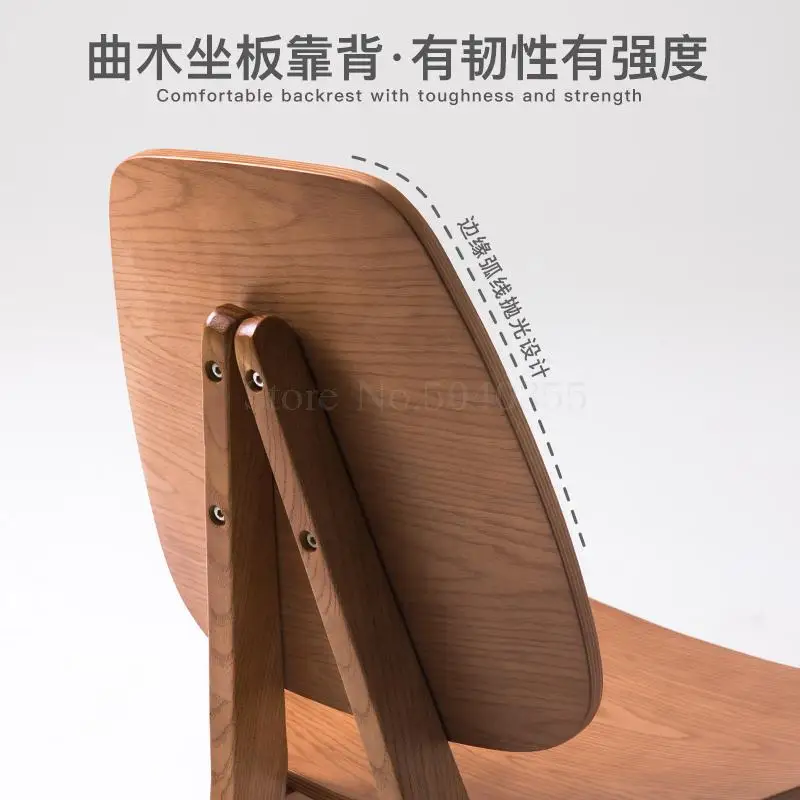 Простой стул для ресторана гостиной и кафе модный креативный обеденный в