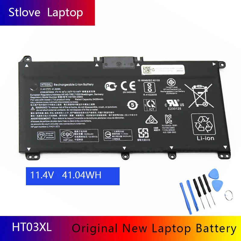 Новый аккумулятор для ноутбука HP Pavilion 15-CC 14-bf033TX 14-bf108TX 14-bf008TU | Компьютеры и офис