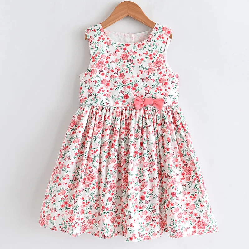 Платья для девочек осень 2020 новая детская одежда милый удобный жилет без рукавов