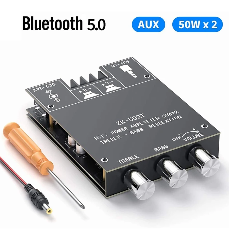 Двухканальный TPA3116 D2 Bluetooth 5 0 сабвуфер усилитель плата высокой мощности o стерео
