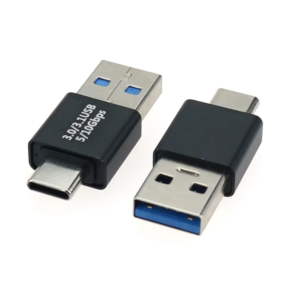 1pc USB Adapter Type C Male To USB3.0 Female USB To Type C Micro OTG Connector USB 3.0 to USB C Cable Mini Adapter Converter