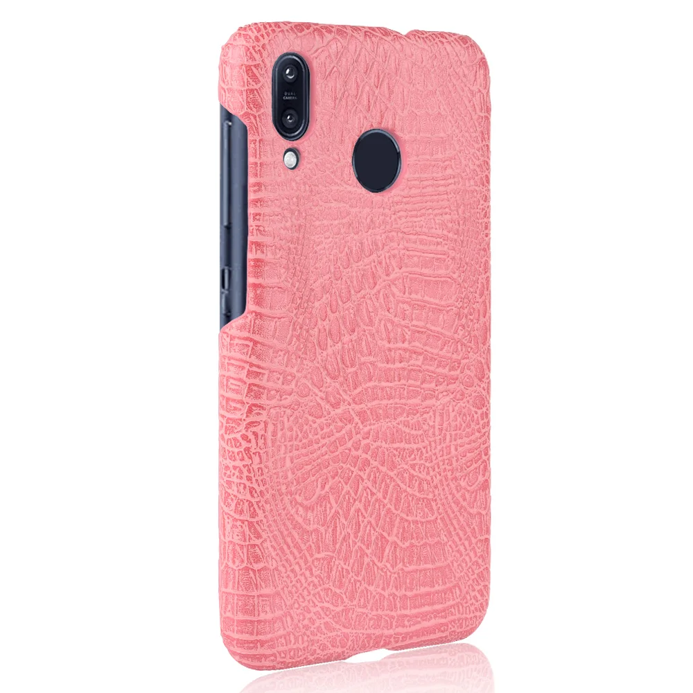 Чехол для ASUS Zenfone Max (M1) ZB555KL защитный чехол из крокодиловой кожи противоударный |