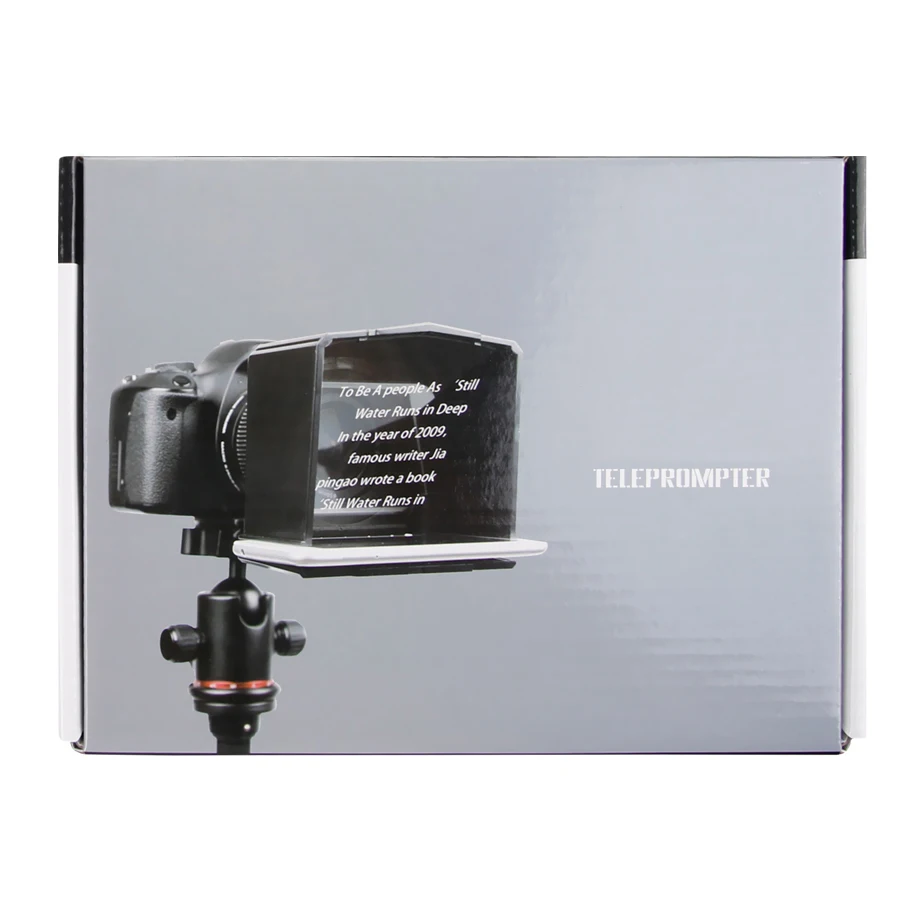 Teleprompter для Xiaomi iPhone samsung huawei телефон для sony Canon Nikon DSLR камера видео интервью телепромптер смартфон