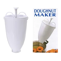 plastic manual doughnut machine deep fry donut mould plastic lightweight waffle dispenser donut maker kitchen accessories