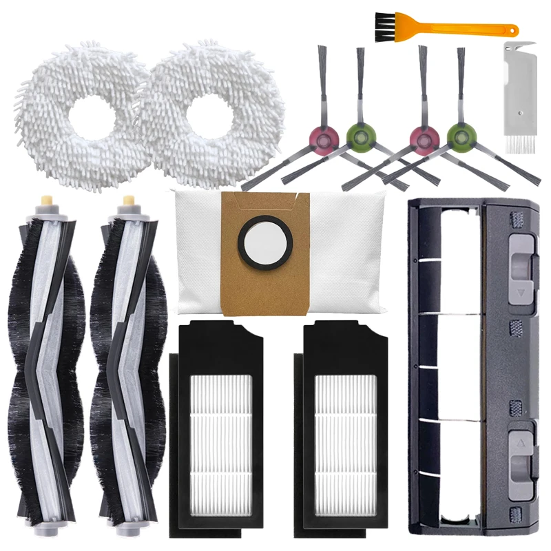 

Hepa Filter Dust Bags Replacement For Ecovacs Deebot X1 OMNI TURBO Vacuum Cleaner Mop Cloth Main Side Brush Parts Accessories