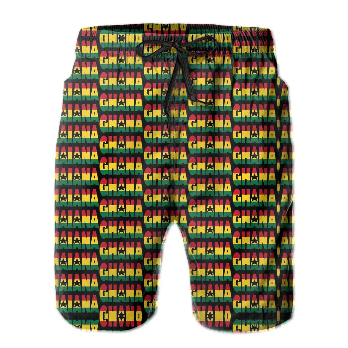 

Causal Breathable Quick Dry Funny Geek R333 basketball Ghana Male Shorts
